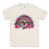 Natural valentine's day rainbow heart olivia Classic Tee - OliviaCreatesArt