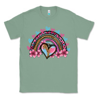 Sage valentine's day rainbow heart olivia Classic Tee - OliviaCreatesArt