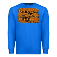 True Royal leopard glitter background Premium Sweatshirt - RanaPortraitStore
