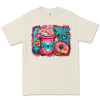 Bone valentines day coffee cup and sweets Premium Tee - OliviaCreatesArt