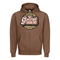 Chestnut first grade Zipper Hoodie - JahusDesignShop