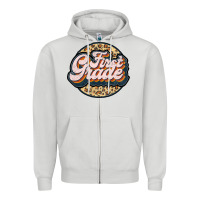 Dove Grey first grade Zipper Hoodie - JahusDesignShop