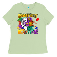 Matcha Neurodiversity Is Beautiful Ladies Tee - FaDigitalArtStudio