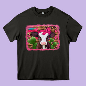Valentines Day Baby Calf Heavy Core Tee Designed By Jasminsmagicworld