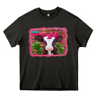 Asphalt valentines day baby calf Heavy Core Tee - Jasminsmagicworld