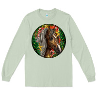 Matcha Tennessee Horse Christmas Long Sleeve Tee - LillyAllenDesigns