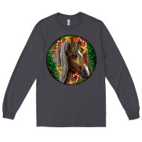 Smoke Tennessee Horse Christmas Long Sleeve Tee - LillyAllenDesigns