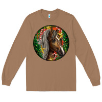 Toasted Coconut Tennessee Horse Christmas Long Sleeve Tee - LillyAllenDesigns