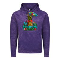Cloud Purple Summer Vintage Hoodie - CowhideDigitalArt