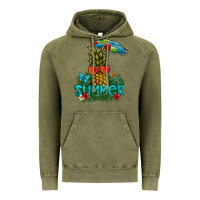Vintage Olive Summer Vintage Hoodie - CowhideDigitalArt
