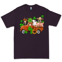 Plum St. Patrick's farm animals and truck Premium Tee - OliviaCreatesArt