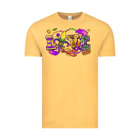 Vintage Mustard love mardi gras Vintage Tee - FaDigitalArtStudio