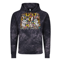 Cloud Black Happy Easter Vintage Hoodie - CowhideDigitalArt