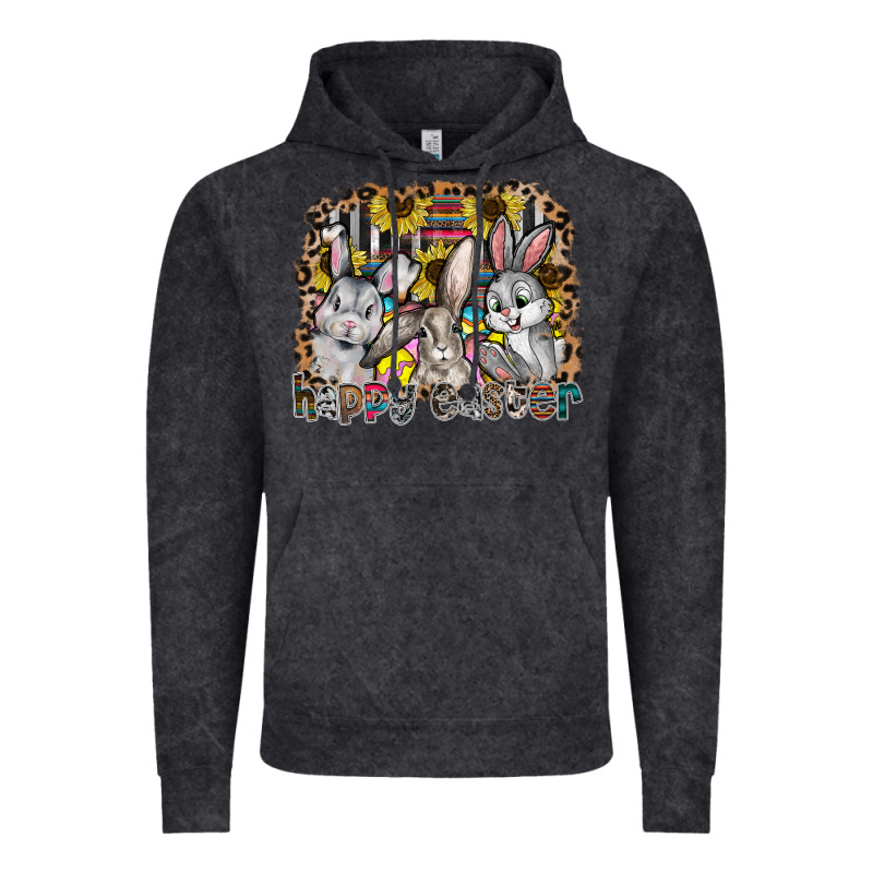 Happy Easter Vintage Hoodie by CowhideDigitalArt | Teevron