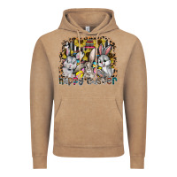 Vintage Coffee Happy Easter Vintage Hoodie - CowhideDigitalArt