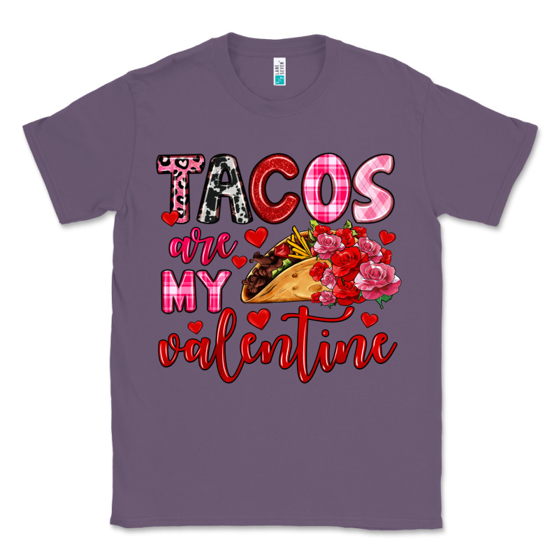 Tacos Are My Valentine Classic Tee by OliviaCreatesArt | Teevron