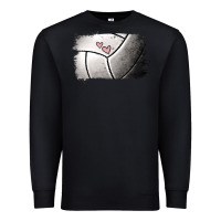 Black volleyball brushstroke Premium Sweatshirt - RanaPortraitStore