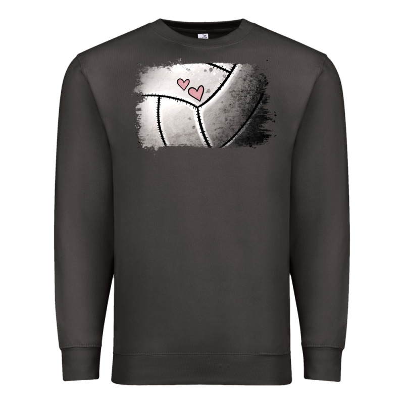Volleyball Brushstroke Premium Sweatshirt by RanaPortraitStore | Teevron