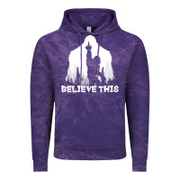 Cloud Purple bigfoot t  shirt believe this t  shirt Vintage Hoodie - linhVisuals