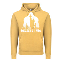Vintage Mustard bigfoot t  shirt believe this t  shirt Vintage Hoodie - linhVisuals