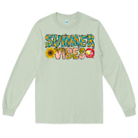Matcha Summer Vibes Long Sleeve Tee - CowhideDigitalArt