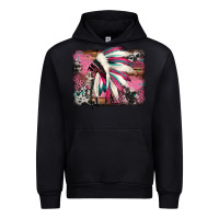 Black indian headdress valentine's day Urban Hoodie - Jasminsmagicworld