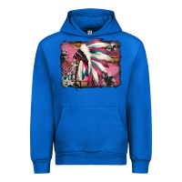 Cobalt indian headdress valentine's day Urban Hoodie - Jasminsmagicworld