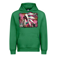Emerald indian headdress valentine's day Urban Hoodie - Jasminsmagicworld