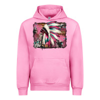 Fuchsia Pink indian headdress valentine's day Urban Hoodie - Jasminsmagicworld