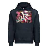Navy indian headdress valentine's day Urban Hoodie - Jasminsmagicworld