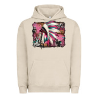 Pigment French Oak indian headdress valentine's day Urban Hoodie - Jasminsmagicworld