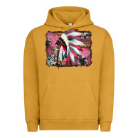 Pigment Peanut Butter indian headdress valentine's day Urban Hoodie - Jasminsmagicworld