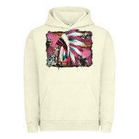 Pigment Pistachio indian headdress valentine's day Urban Hoodie - Jasminsmagicworld