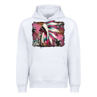 White indian headdress valentine's day Urban Hoodie - Jasminsmagicworld