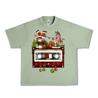 Oil Green christmas cassette Urban Heavy Tee - FaDigitalArtStudio