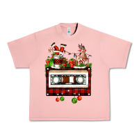 Salmon christmas cassette Urban Heavy Tee - FaDigitalArtStudio
