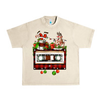 Sandshell christmas cassette Urban Heavy Tee - FaDigitalArtStudio