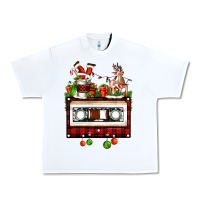 White christmas cassette Urban Heavy Tee - FaDigitalArtStudio