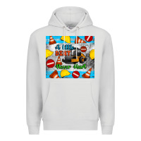 Dove Grey a little dirt never hurt steam roller tumbler Premium Hoodie - Artiststas