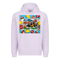 Lilac a little dirt never hurt steam roller tumbler Premium Hoodie - Artiststas