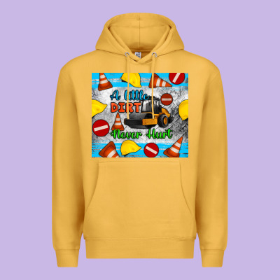 A Little Dirt Never Hurt Steam Roller Tumbler Premium Hoodie Designed By Artiststas