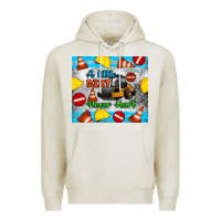 Oatmeal Heather a little dirt never hurt steam roller tumbler Premium Hoodie - Artiststas