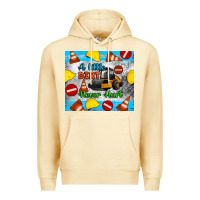 Pina Colada a little dirt never hurt steam roller tumbler Premium Hoodie - Artiststas