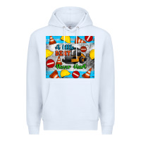 White a little dirt never hurt steam roller tumbler Premium Hoodie - Artiststas
