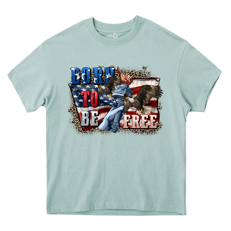 Born To Be Free Heavy Core Tee by CowGirlArtShop | Teevron