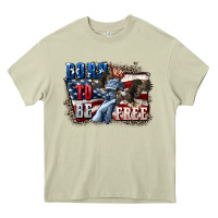 Mossy Born to be free Heavy Core Tee - CowGirlArtShop