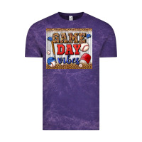 Cloud Purple game day vibes tumbler Vintage Tee - BundleAndBundleShop