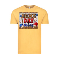 Vintage Mustard game day vibes tumbler Vintage Tee - BundleAndBundleShop
