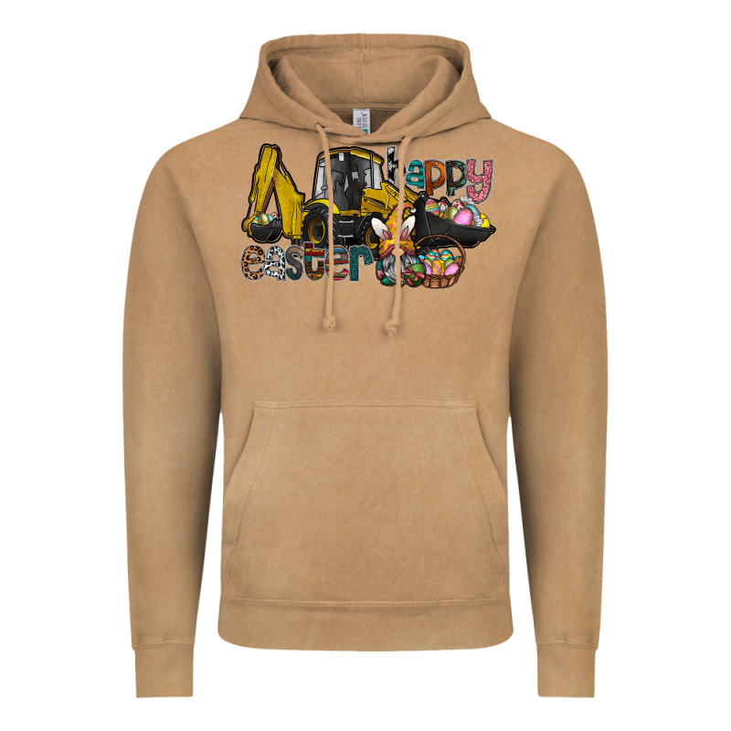 Happy Easter Vintage Hoodie by CowhideDigitalArt | Teevron