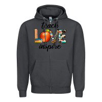 Smoke teach love inspıre Zipper Hoodie - JahusDesignShop